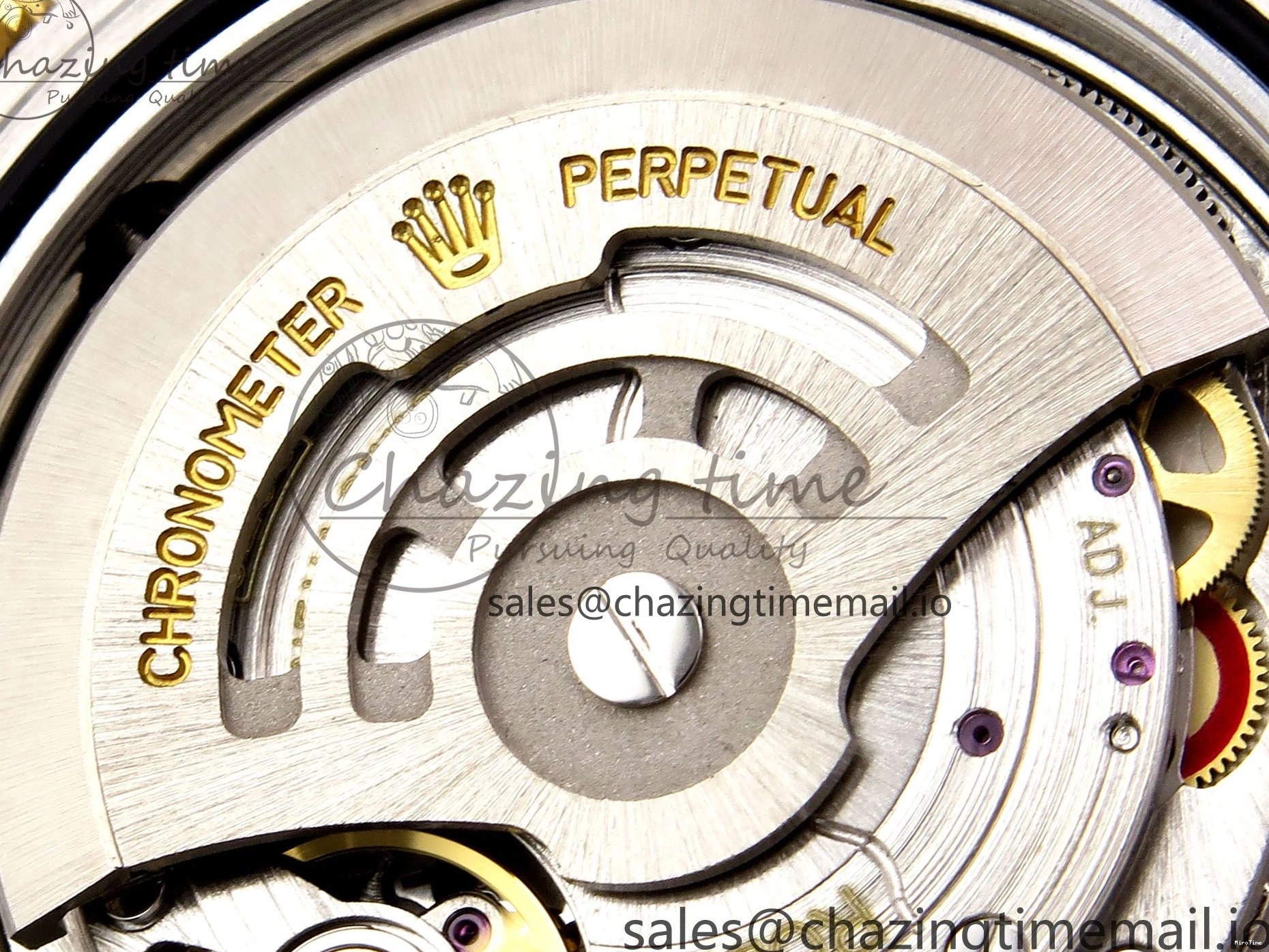 MiroTime 0514 DateJust 41 126333 EWEF Best Edition YG Diamonds Dial on SS YG Oyster Bracelet A Minimalist 973